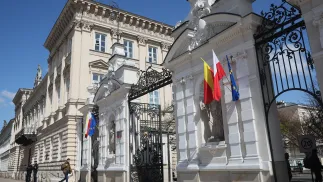 Brama Główna Uniwersytetu Warszawskiego Fot. PAP/Leszek Szymański