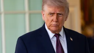 Prezydent USA Donald Trump. Fot. PAP/EPA/	SALWAN GEORGES / POOL