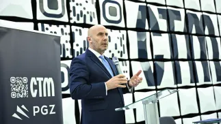 Prezes PGZ Adam Leszkiewicz. Fot. PAP/	Adam Warżawa