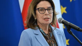 Marszałek Senatu Małgorzata Kidawa-Błońska. Fot. PAP/Piotr Nowak