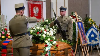 Pogrzeb Jacka Magiery. Fot. PAP/Radek Pietruszka