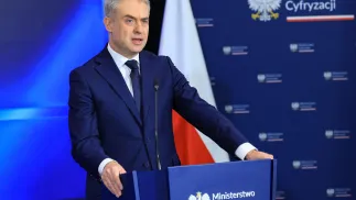 Krzysztof Gawkowski Fot. PAP/Szymon Pulcyn