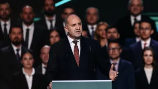 Rumen Radew, fot. PAP/EPA/Borislav Troshev