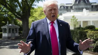 Дональд Трамп. Fot. PAP/EPA/GRAEME SLOAN / POOL