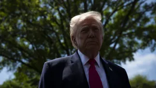 Prezydent USA Donald Trump. Fot. PAP/EPA/		GRAEME SLOAN / POOL