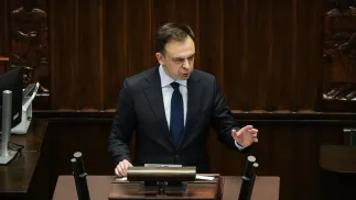 Andrzej Domański Fot. PAP/Tomasz Gzell