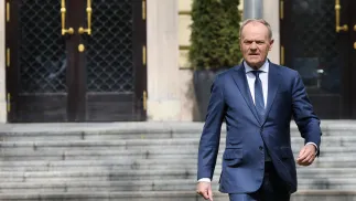 Premier Donald Tusk. Fot. PAP/Albert Zawada