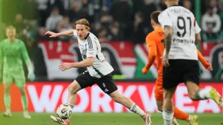 Piłkarz Legii Warszawa Radovan Pankov. Fot. PAP/Leszek Szymański