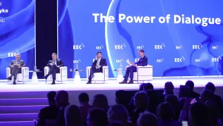  XVIII EKG odbywa się pod hasłem „The Power of Dialogue. Siła dialogu” Fot. PAP/Jarek Praszkiewicz