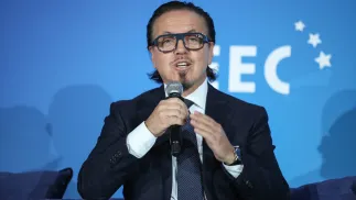 Minister aktywów państwowych Wojciech Balczun. Fot. PAP/Jarek Praszkiewicz