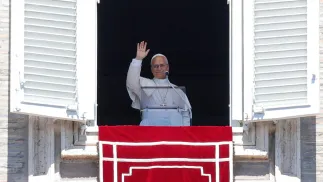 Papież Leon XIV, fot. PAP/EPA/GIUSEPPE LAMI