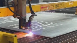 Budowa trzeciej fregaty. Fot. PAP/Gdańsk