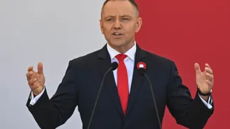 Karol Nawrocki Fot. PAP/Radek Pietruszka