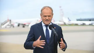 Donald Tusk Fot. PAP/Marcin Obara