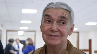 Nina Litwinowa, screenshot, fot. X/@nexta_tv