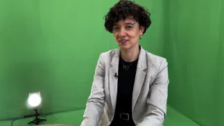Katarzyny Szaran, z departamentu zajmującego się w MSZ dezinformacją. Fot. PAP