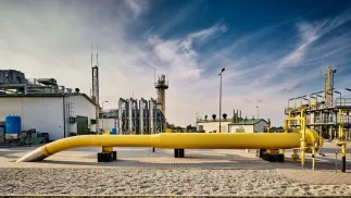 Polska chce przesyłać więcej gazu na Ukrainę. Fot. gaz-system.pl