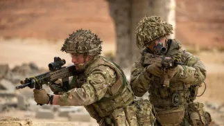 Brytyjscy żołnierze. Fot. FB/British Army
