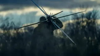 Bezzałogowce są wykorzystywane masowo przez obie strony konfliktu. Fot. X/Defense of Ukraine