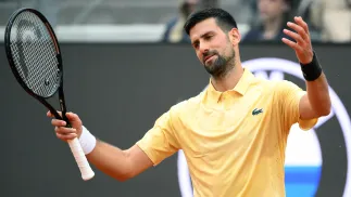 Novak Djoković. Fot. EPA/ETTORE FERRARI