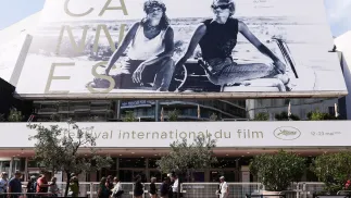 Plakat 79. festiwalu w Cannes. Fot. EPA/TERESA SUAREZ