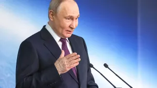 Władimir Putin. Fot. EPA/VYACHESLAV PROKOFYEV/SPUTNIK/KREMLIN
