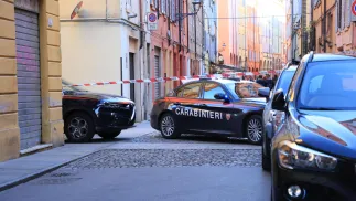 Okolice ataku w Modenie Fot. PAP/EPA/GIORGIA BASSOLI