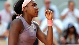 Coco Gauff Fot. PAP/EPA/CHRISTOPHE PETIT TESSON