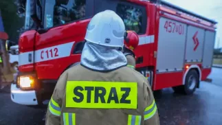 Wóz strażacki Fot. PAP/Michał Meissner