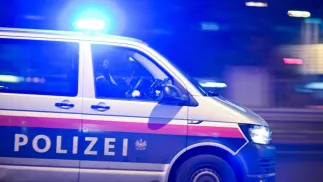 Austriacka policja, zdjęcie ilustracyjne, fot. PAP/EPA/CHRISTIAN BRUNA
