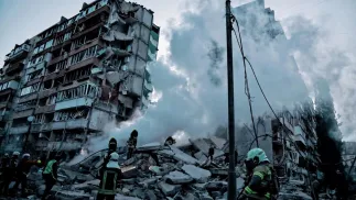 Do co najmniej 24 wzrosła liczba ofiar śmiertelnych zmasowanego ataku na Kijów. Fot. FB/Валерій Залужний﻿