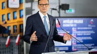 Wiceprezes PiS, b. premier Mateusz Morawiecki. Fot. X/Mateusz Morawiecki