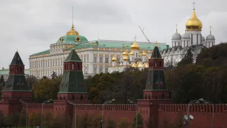 Росія, Москва, панорама Кремля. Фотоілюстрація. PAP/Grzegorz Michałowski
