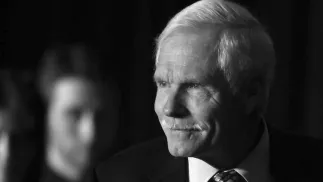 Założyciel stacji CNN i magnat medialny Ted Turner. Fot. PAP/EPA/Alejandro Bolivar