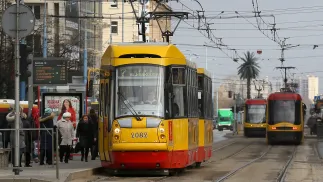 Tramwaje w Warszawie, fot. PAP/Paweł Supernak