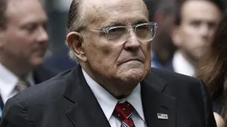 Rudy Giuliani. Fot. PAP/EPA/Peter Foley