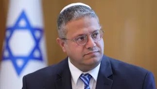 Itamar Ben Gwir. Fot. EPA/ABIR SULTAN 
