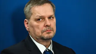 Полковник Рафал Сырыско, глава Агентства внутренней безопасности Польши. Fot. PAP/Darek Delmanowicz