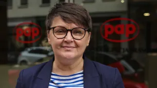 Dr Agnieszka Bryc. Fot. PAP/Szymon Pulcyn