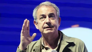 Jose Luis Zapatero. Fot. PAP/EPA/Ricardo Maldonado Rozo 