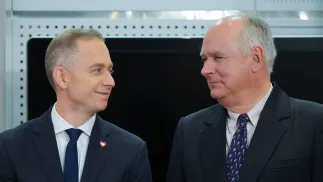 Заступники міністра оборони Польщі Цезари Томчик і Павел Залевський. Fot. PAP/Paweł Supernak