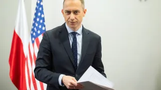 Wiceszef MON Cezary Tomczyk. Fot. PAP/Tytus Żmijewski