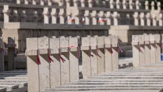 Polski Cmentarz Wojenny pod Monte Cassino Fot. PAP/Albert Zawada