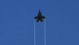 Винищувач F-35, фотоілюстрація. Fot. PAP/EPA/DEAN LEWINS
