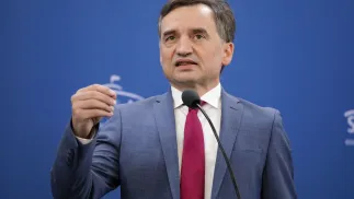 Zbigniew Ziobro. Fot. PAP/Tomasz Gzell