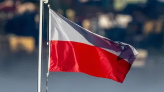 Flaga RP Fot. PAP/Darek Delmanowicz