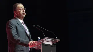 Daron Acemoglu. Fot. PAP/EPA/SALVADOR SAS