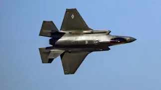 Samolot F-35. Fot. PAP/EPA/ALI HAIDER