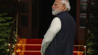 Premier Indii Narendra Modi. Fot. PAP/EPA/RAJAT GUPTA