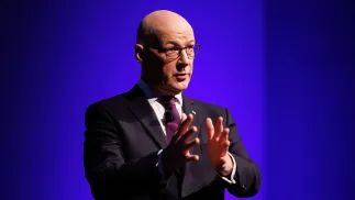 John Swinney. Fot. PAP/EPA/ROBERT PERRY 